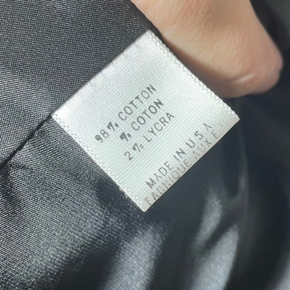 Theory Corduroy Blazer 6 Black Velvet Ribbed Button Surgeon Cuff Jacket Business - Picture 16 of 16